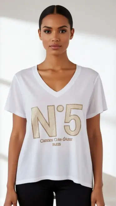 Garde-robe - T-shirt - Beige