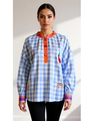 Garde-robe - Blouse - Blauw