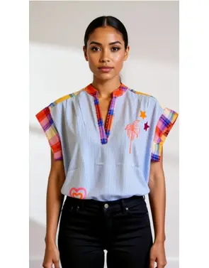 Garde-robe - Blouse - Blauw