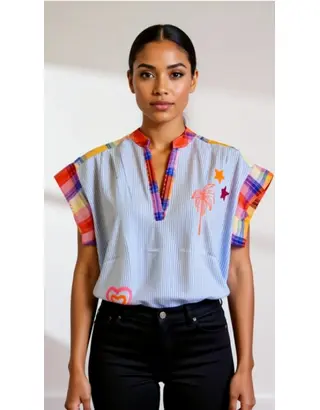 Garde-robe - Blouse - Blauw