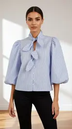 Garde-robe - Blouse - Blauw