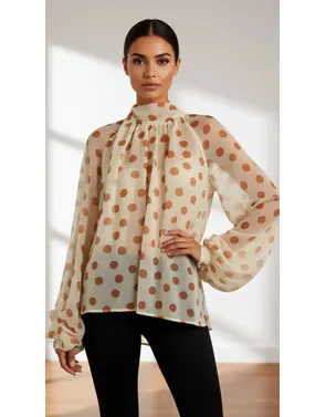 Garde-robe - Blouse - Beige