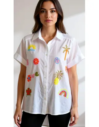 Garde-robe - Blouse - Wit