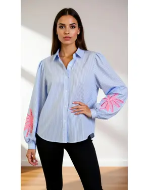 Garde-robe - Blouse - Blauw