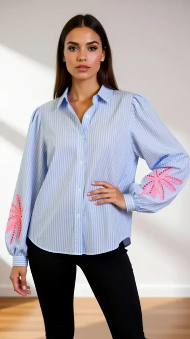 Garde-robe - Blouse - Blauw