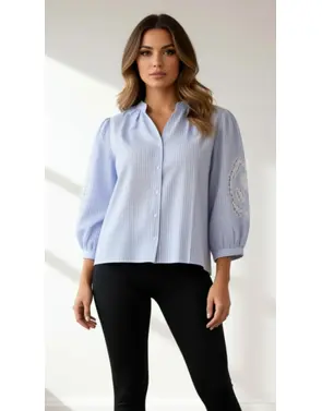 Garde-robe - Blouse - Blauw