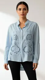 Garde-robe - Blouse - Blauw