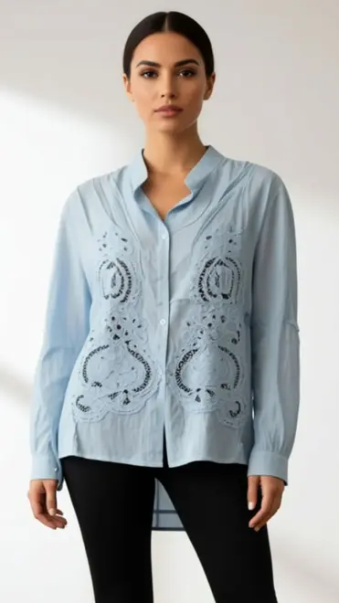 Garde-robe - Blouse - Blauw