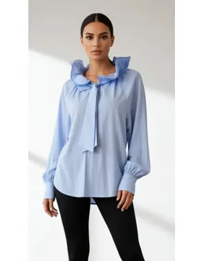Garde-robe - Blouse - Blauw