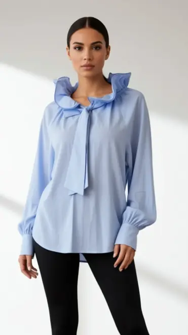 Garde-robe - Blouse - Blauw