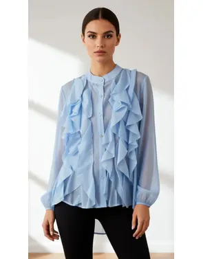 Garde-robe - Blouse - Blauw
