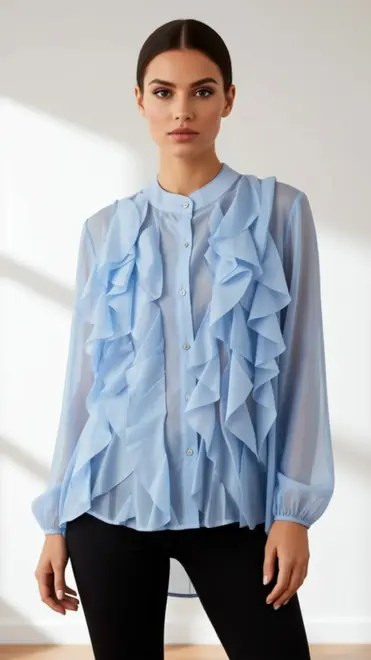 Garde-robe - Blouse - Blauw