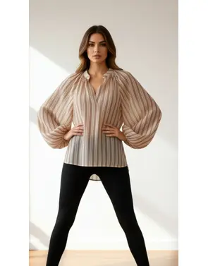 Garde-robe - Blouse - Beige