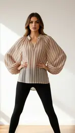 Garde-robe - Blouse - Beige