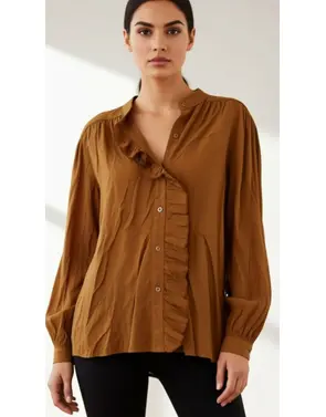 Garde-robe - Blouse - Bruin