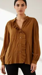 Garde-robe - Blouse - Bruin