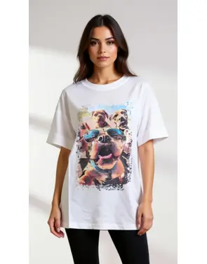 Garde-robe - T-shirt - Blauw