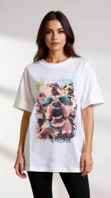 Garde-robe - T-shirt - Blauw