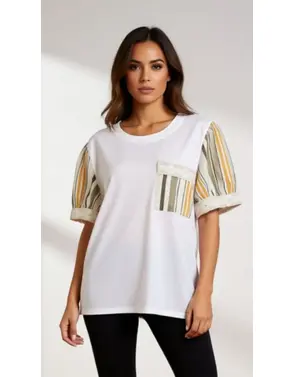 Garde-robe - T-shirt - Geel