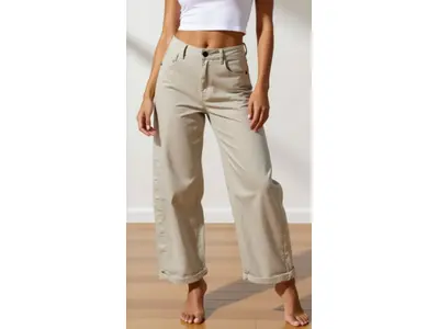 Amelie & Amelie - Lange Broek - Beige