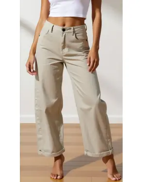 Amelie &amp; Amelie - Lange Broek - Beige