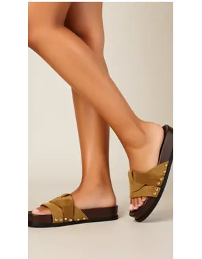 Garde-robe - Sandalen - Camel