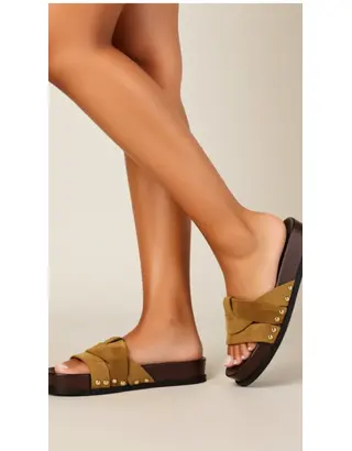 Garde-robe - Sandalen - Camel