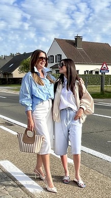 City Chic: Frisse Blauw-Witte Moederdag Looks van Garde-robe