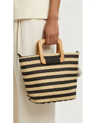 Garde-robe - Handtassen - Zwart-beige