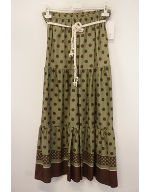 Garde-robe - Lange Rok - Groen