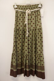 Garde-robe - Lange Rok - Groen