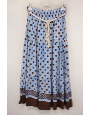 Garde-robe - Lange Rok - Blauw