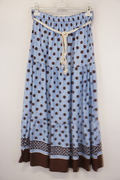 Garde-robe - Lange Rok - Blauw
