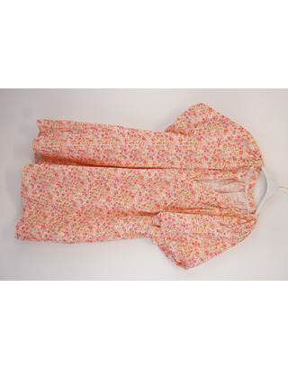 Garde-robe - Kort Kleedje - Fushia-oranje