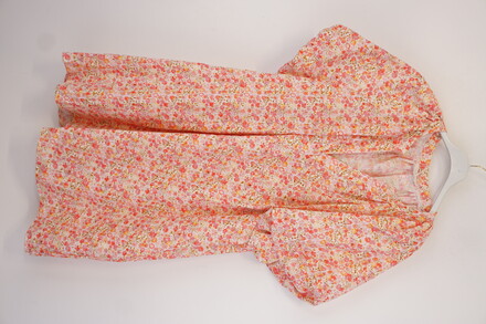 Garde-robe - Kort Kleedje - Fushia-oranje