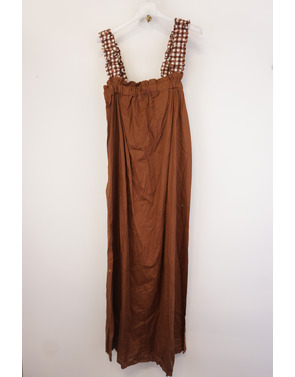 Garde-robe - Lang kleed - Bruin