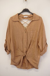 Garde-robe - Blouse - Camel