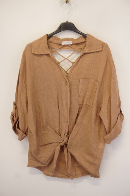 Garde-robe - Blouse - Camel
