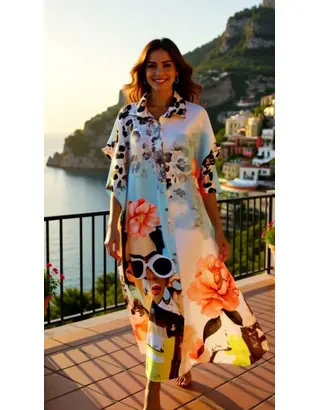 Garde-robe - Lang kleed - Multicolor
