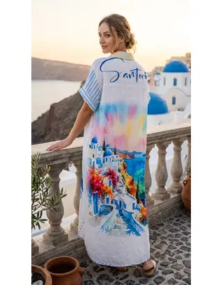 Garde-robe - Lang kleed - Multicolor
