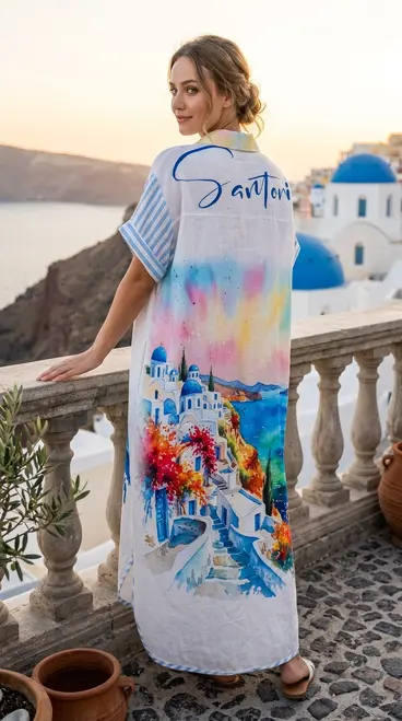 Garde-robe - Lang kleed - Multicolor