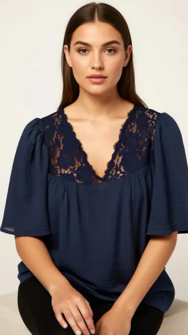 Garde-robe - Top - Marine