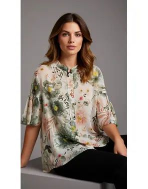 Garde-robe - Blouse - Kaki