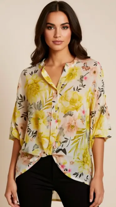 Garde-robe - Blouse - Geel