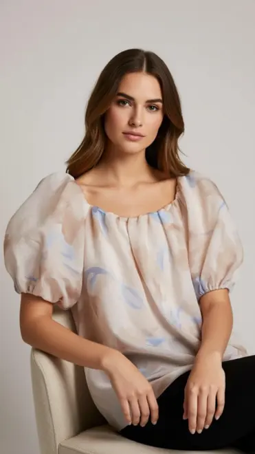 Garde-robe - Blouse - Beige