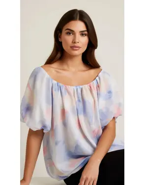 Garde-robe - Blouse - Blauw
