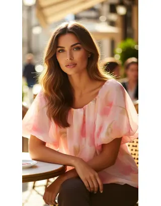 Garde-robe - Blouse - Coraal