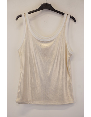 Garde-robe - Top - Goud-wit