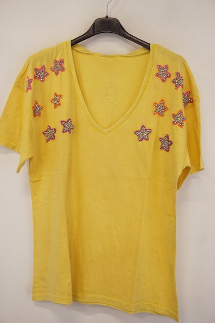 Garde-robe - T-shirt - Geel