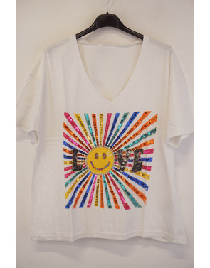 Garde-robe - T-shirt - Wit
